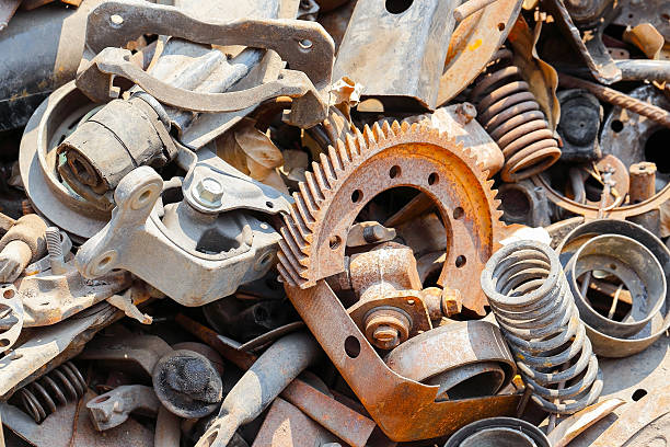 About mechanical scrap metal wait for recycle
